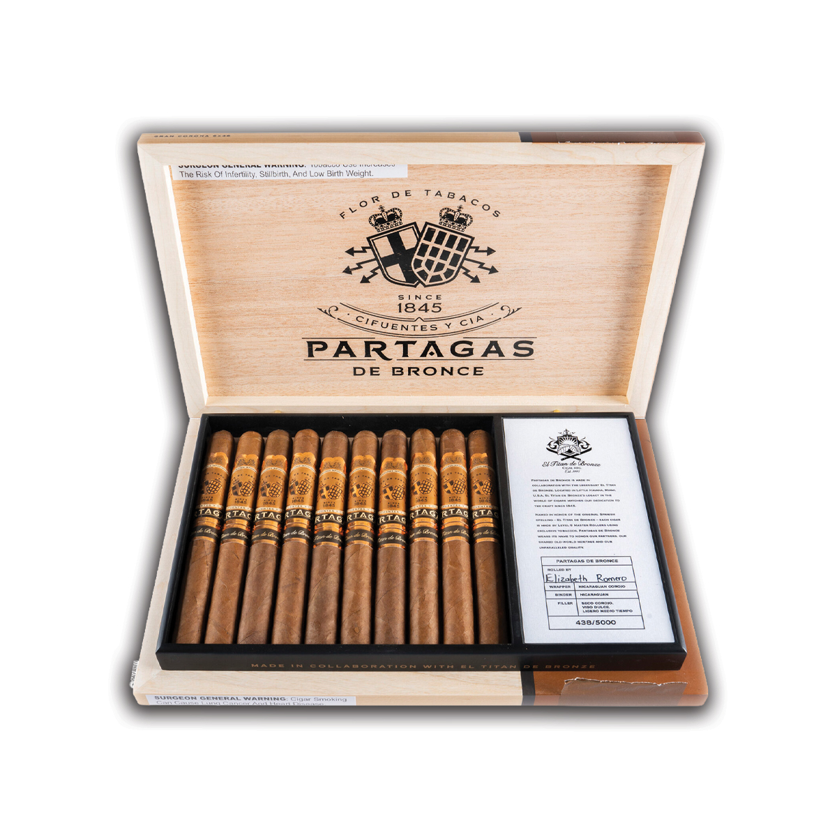 Partagás Titán de Bronze - Cypress Cigars